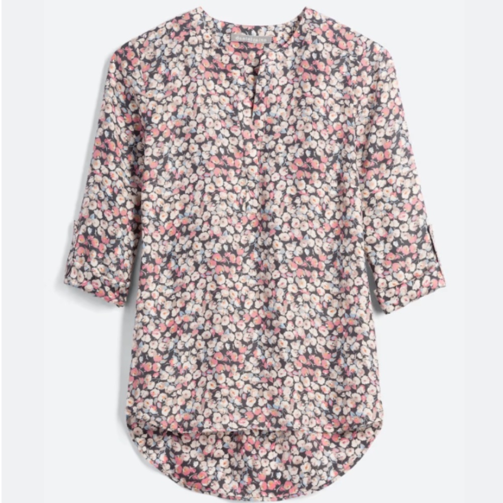 Daniel Rainn Ferraro Split Neck Blouse!